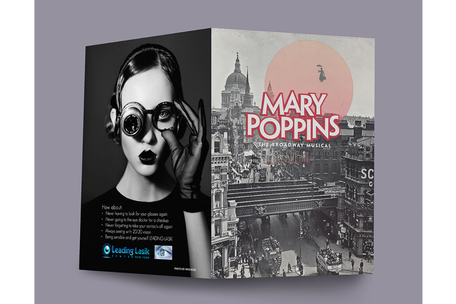 Mary Poppins Playbill